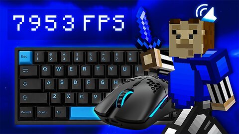 1000fps Satisfying Bedwars ASMR Keyboard + Mouse Sounds | HYPIXEL BEDWARS