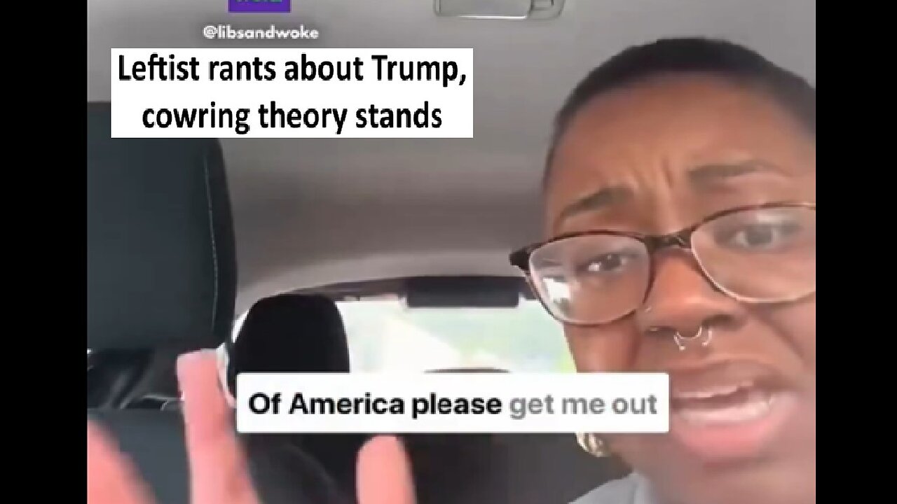 Leftist cries over Trump cowring theory continues