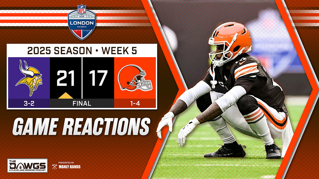 Vikings x Browns: Game Reactions - Browns Blow Another Game They Should've Won