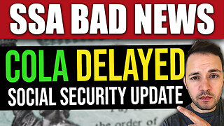 Social Security COLA 2026 DELAYED — Here’s What It Means for You