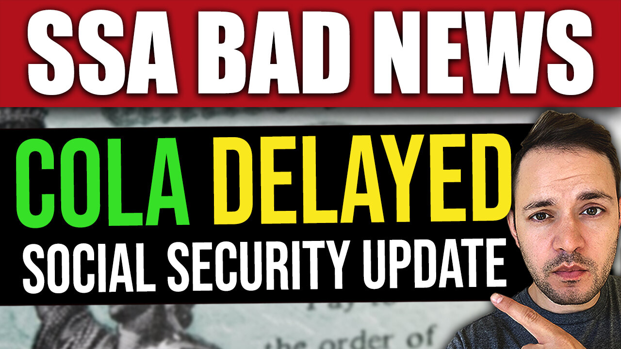 Social Security COLA 2026 DELAYED — Here’s What It Means for You