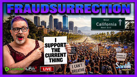 CIVIL UNREST MANUFACTURED TO OBSTRUCT PROSECUTION! MINNESOTA IS GROUND ZERO; CALIFORNIA NEXT | LIVE FROM AMERICA 1.8.26 11AM