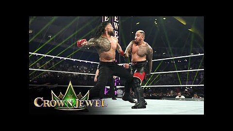 Roman Reigns enters the match ON FIRE!: Crown Jewel 2024 highlights