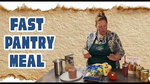 From Pantry to Plate | Homemade Ham, Pickled Onions & Canned Potatoes