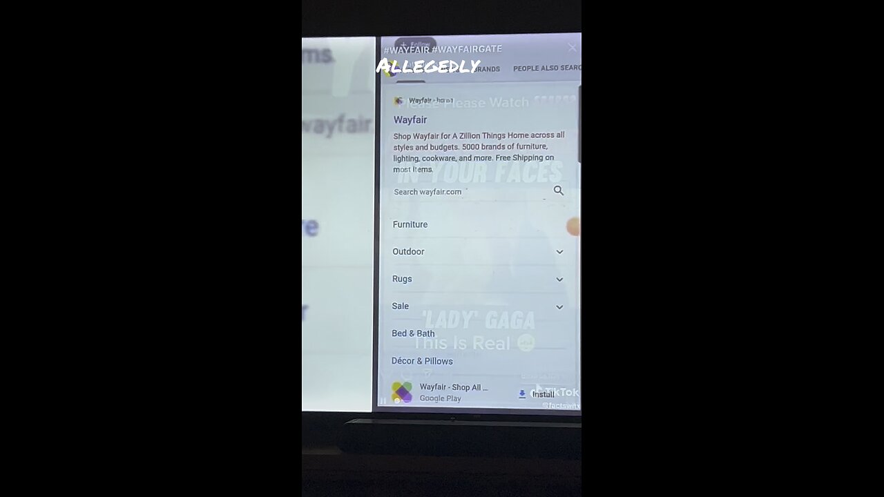 Wayfair, where pedos get what they need.