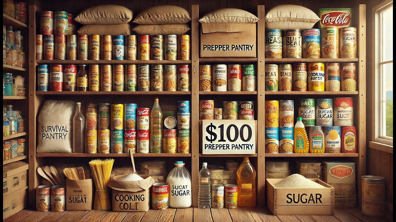 Start Your Prepper Pantry With Just $100