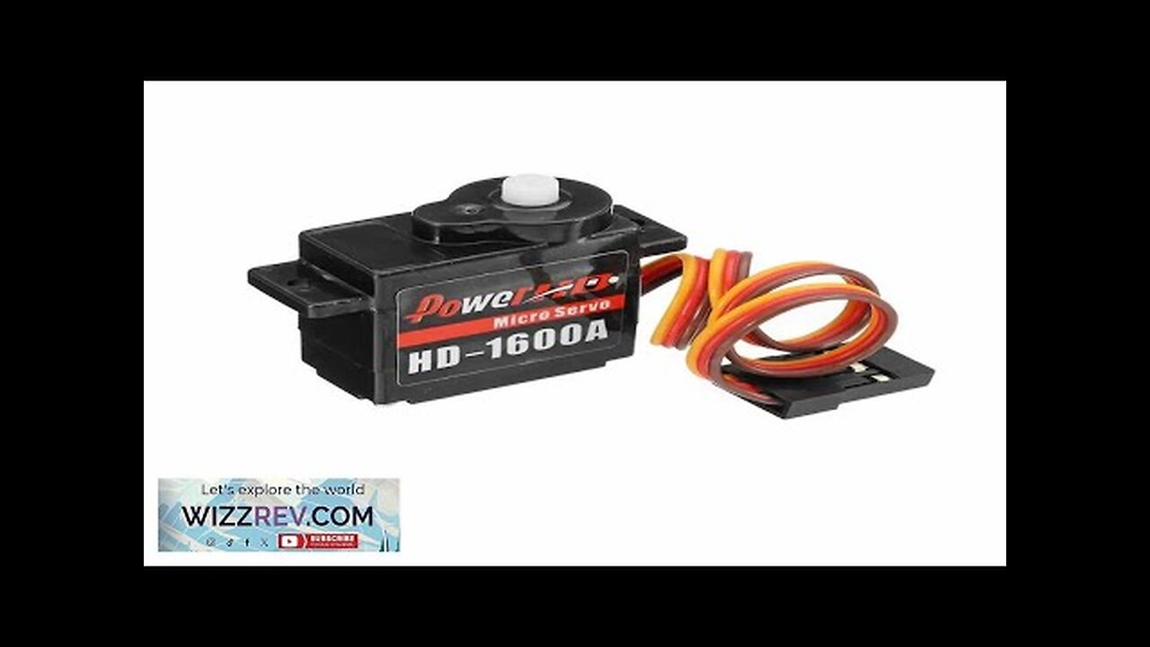 Power HD 1600A 1.3KG 6g Micro Servo Compatible with Futaba JR Airplane Review