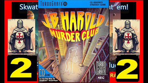 JB HAROLD: MURDER CLUB 2/2 - TG-16 CD - Skwatter's Ramble-play