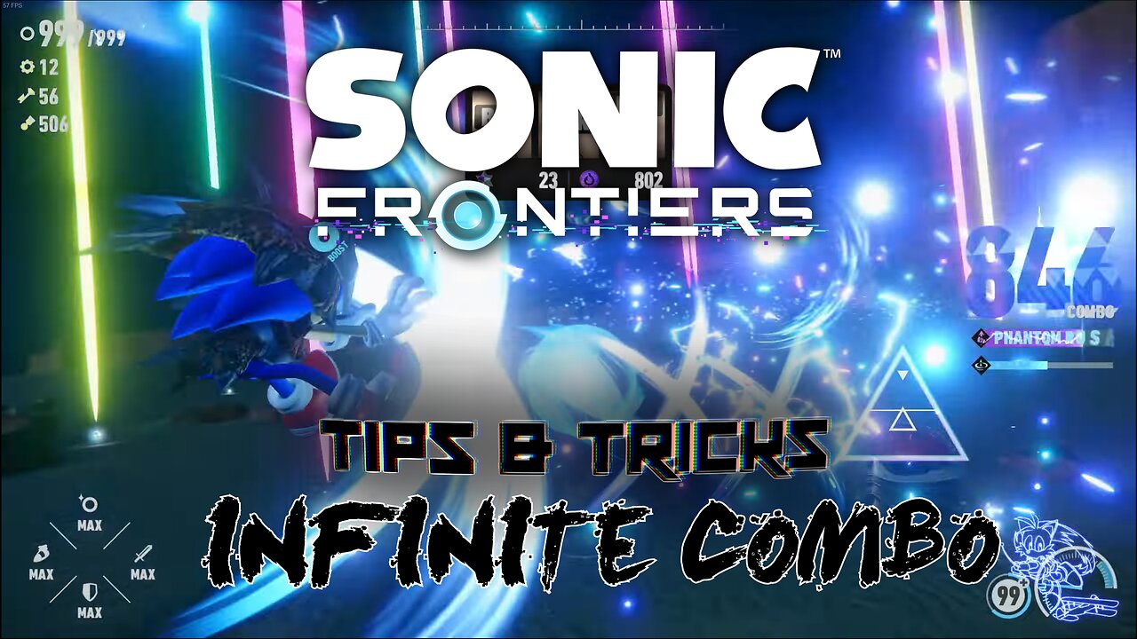 Sonic Frontiers - Infinite Combo