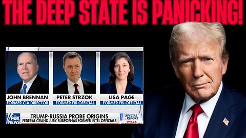 HOLY CRAP! Brennan & Strzok Just Got Subpoenaed in Florida!