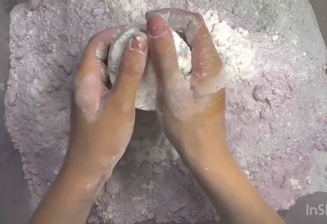 cylinder chalk asmr