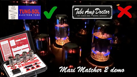 Maxi Matcher 2 demo: Tung Sol 6L6GC STR