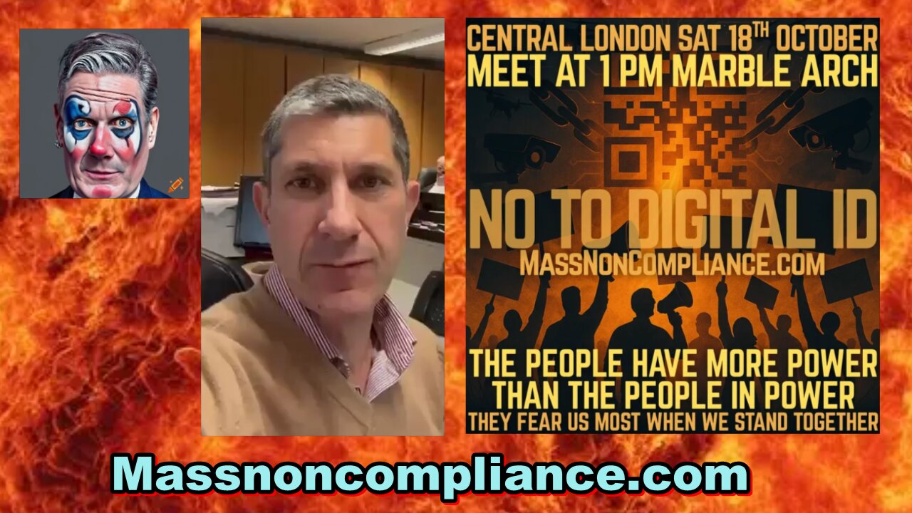 Refuse Digital ID at 18th Oct, London