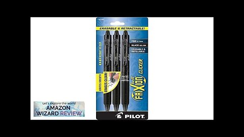 PILOT FriXion Clicker Erasable Refillable & Retractable Gel Ink Pens Fine Point Review