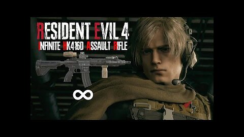 Resident Evil 4 Remake - Infinite HK416D Assault Rifle Only in Professional Full Gameplay