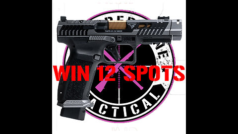 Canik TTI Combat Smoke MINI #2 FOR 12 RANDOM SPOTS IN THE MAIN WEBINAR
