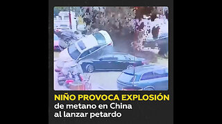 Niño provoca explosión de metano acumulado en una alcantarilla en China