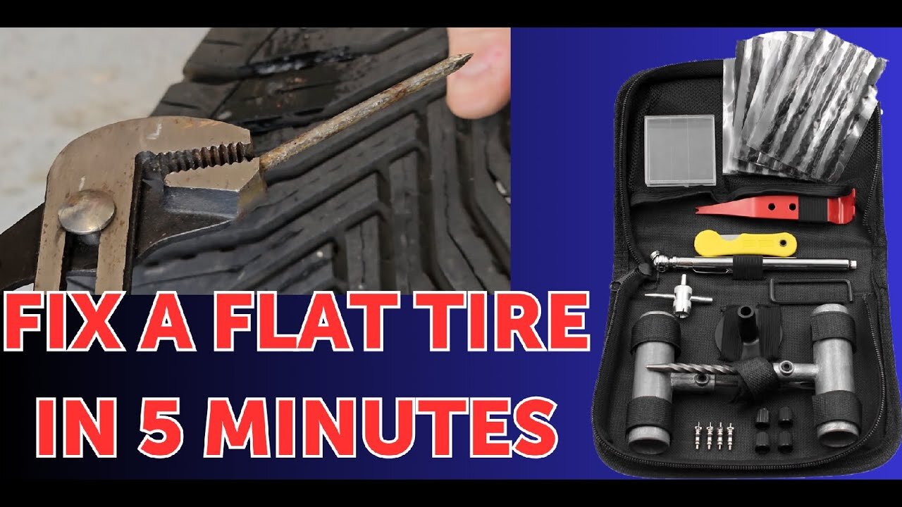 DIY Flat Tire Repair: Get Back on the Road Fast