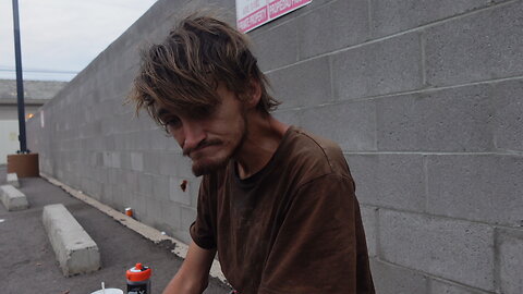 Brandon-32- "Being Homeless or being an addict doesn't mean were bad people, were all human"