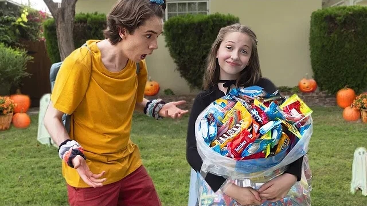 Out-Sweet Your Sibling: The Ultimate Trick-or-Treat Candy Challenge!"