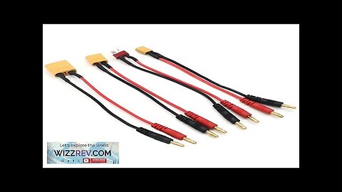 T/XT30/XT60/XT90 to 4.0mm Banana Plug Charging Cable Silicone Wire 14AWG for Lipo Review