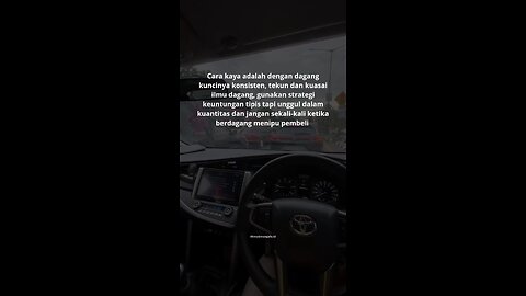 biar cepet kaya