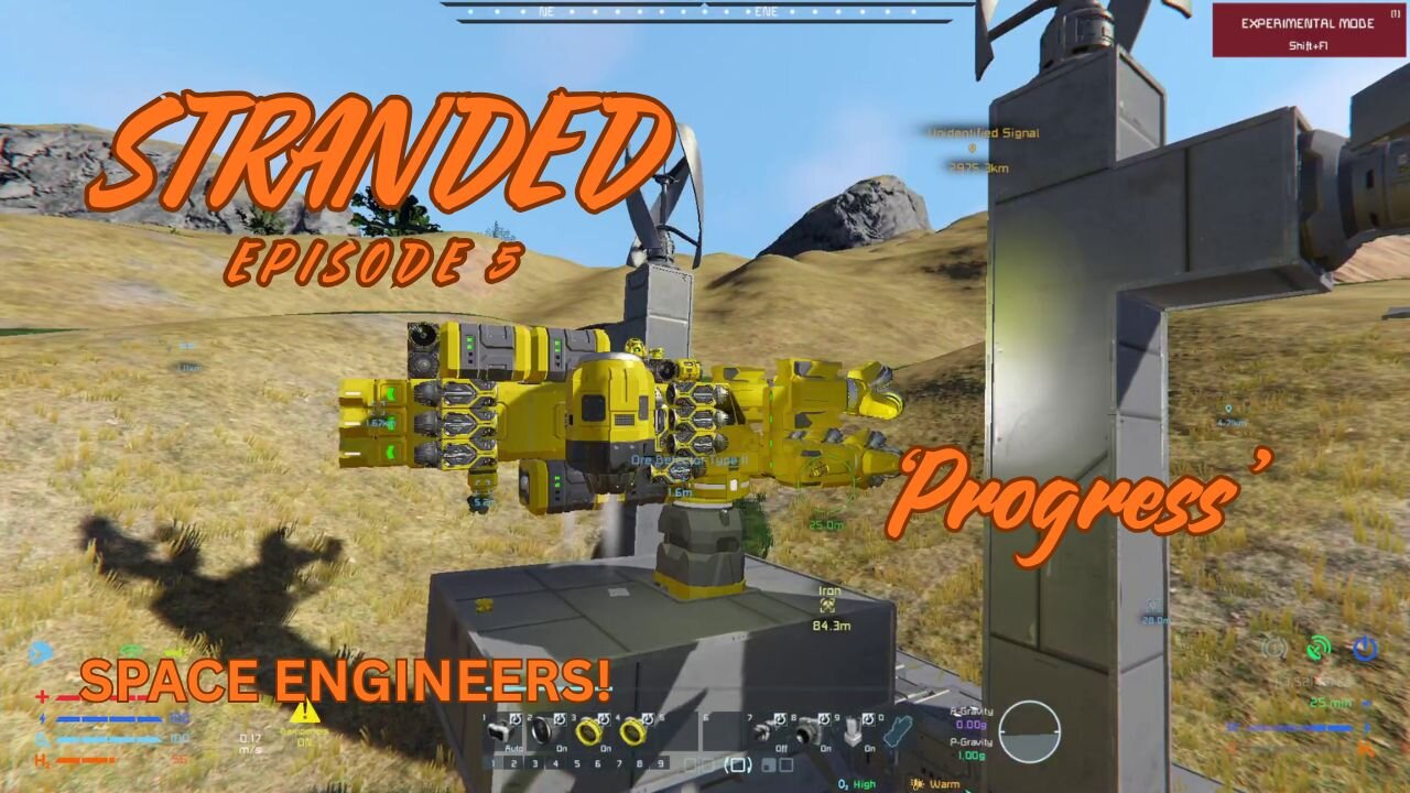 STRANDED Episode 5 'Progress' Space Engineers