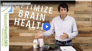5 Ways to Improve Brain Health