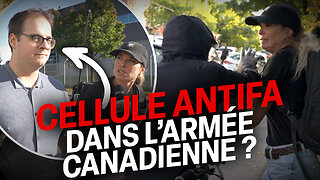 Le lanceur de fumigènes présumé et ses liens troublants avec Antifa dans l’armée canadienne