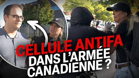 Le lanceur de fumigènes présumé et ses liens troublants avec Antifa dans l’armée canadienne