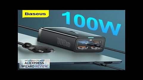 Baseus GaN 100W 65W Desktop Charger Quick Charge 4.0 QC 3.0 PD Review