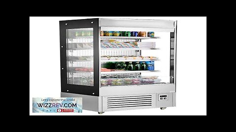 Open Air Merchandiser 4-Tier Display Cooler with Air Curtain 18.4cu.ft. Review