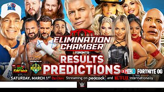 WWE Elimination Chamber 2025 - Results Predictions | Bevelock