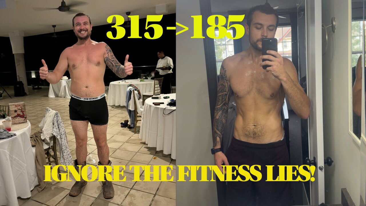 Down 130 Lbs at 30: My Real Weight Loss Journey (No Gimmicks)