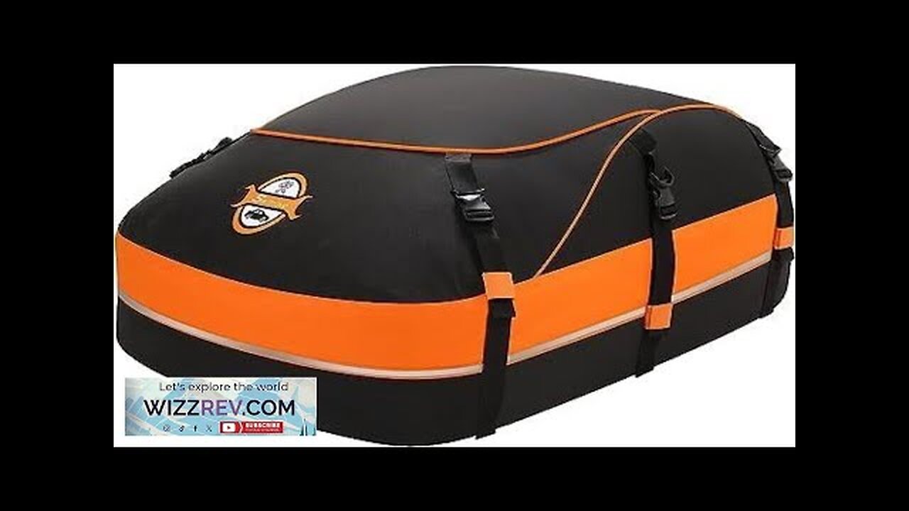 Car Rooftop Cargo Carrier Roof Bag 20 Cubic Feet Waterproof Roof Top Review