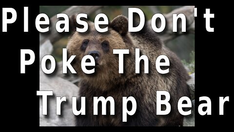 Politics of Canada - Don't Poke The Trump Bear