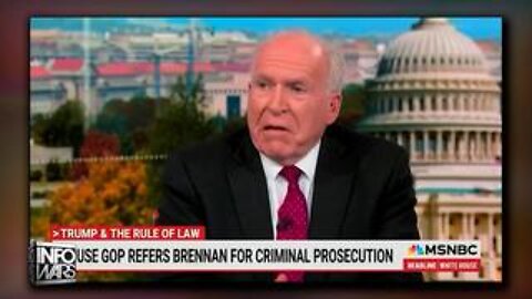 After Directing A Terror Campaign Against President Trump John Brennan Now Claims He Is A Victim!