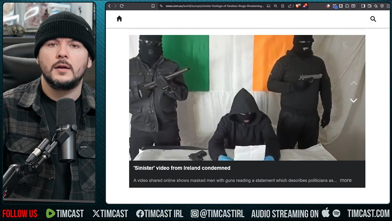 Three Irish Men THREATEN Politicians Over Illegal Immigration | Tim Pool