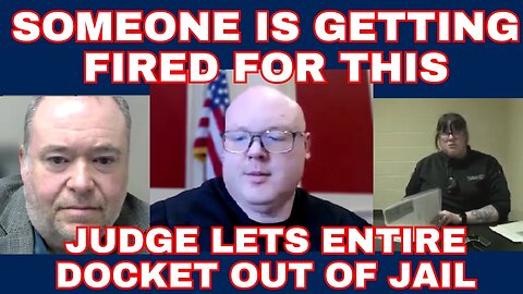 North Dakota Judge Shocks Jail By Releasing Entire Arraignment Docket