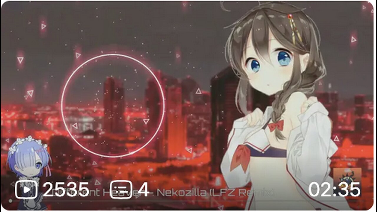 【Nightcore】Different Heaven - Nekozilla (LFZ Remix)（猫斯拉）