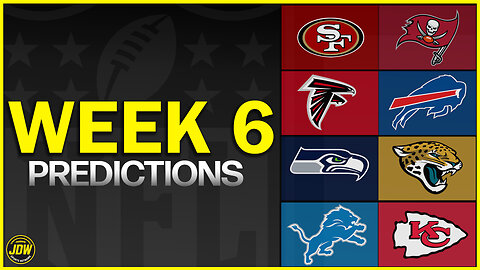 Week 6 NFL Picks and predictions UPSETS and more !