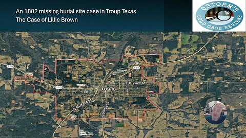 Cold Case Review/Lillie Brown 1882 Burial Case #Coldcase