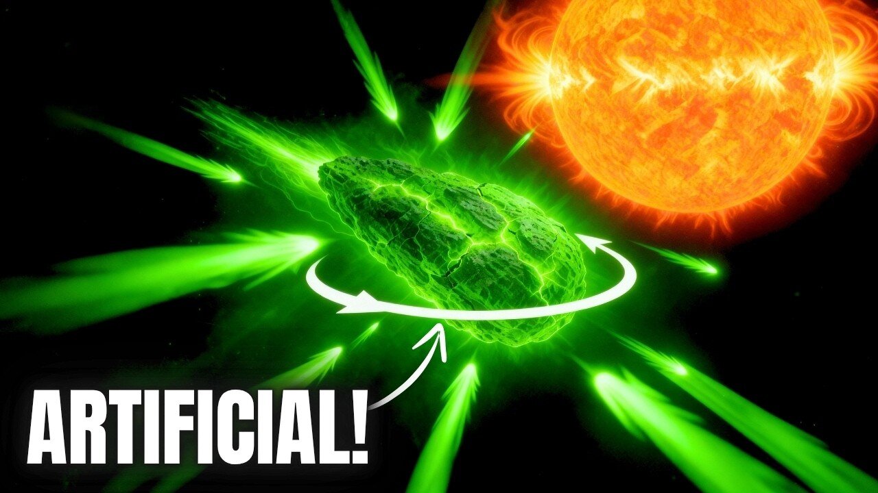 3I/ATLAS Rotates to Create Artificial Gravity (NASA Has Data!)