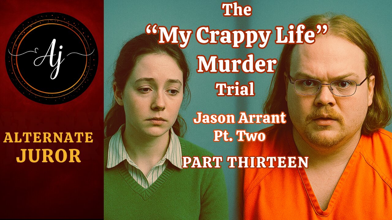 AK v. Rachelle Waterman — The “MY CRAPPY LIFE” Murder Plot | Full Trial — JASON ARRANT (Pt. TWO)