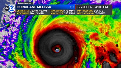 Live View from Jamaica as Hurricane Melissa is expected to make landfall