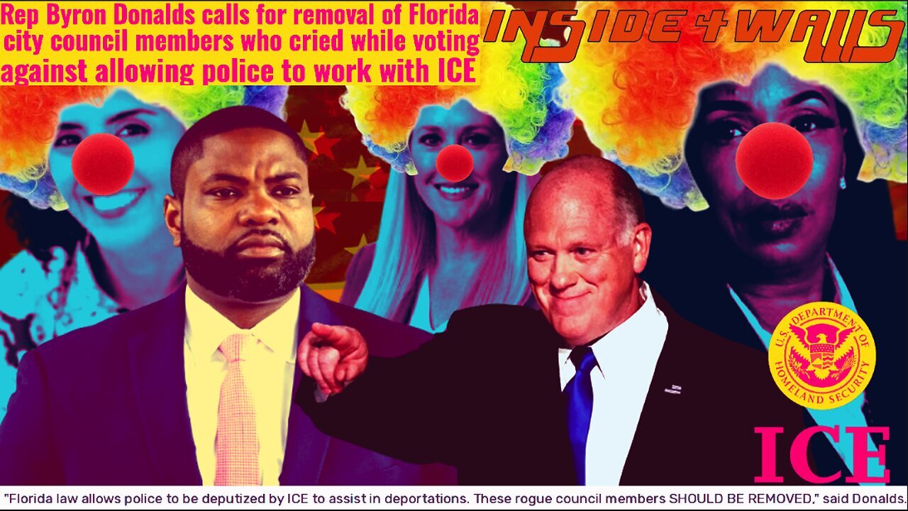 Rep Byron Donalds Blasts Flordia City Council Members Who Are Working Against ICE