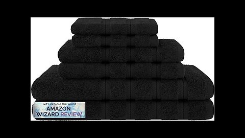 American Soft Linen Luxury 6 Piece Towel Set 2 Bath Towels 2 Review