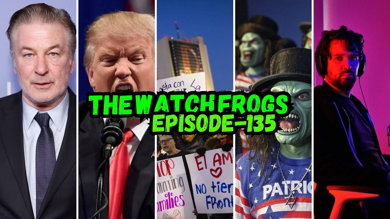 Watch Frogs Show 135 -desTINY SUED, JD Vance 2028, Hoax Hate, Alec Baldwin & Moar