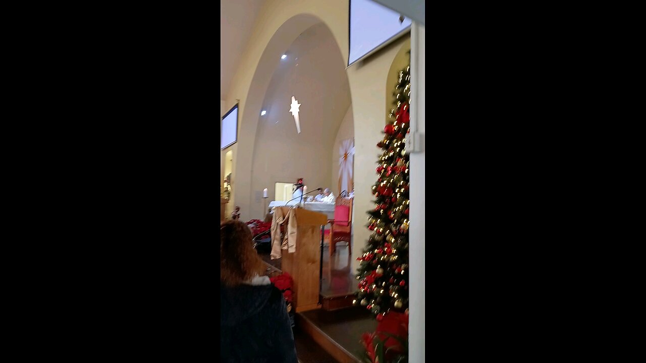 Misa Catolica Cristiana. Catholic Christian Mass. 1.12.2025 Snapchat 2 El Espíritu De Dios Está Aquí