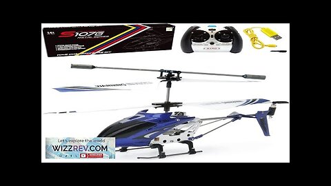 Cheerwing S107/S107G Phantom 3CH 3.5 Channel Mini RC Helicopter with Gyro Blue Review